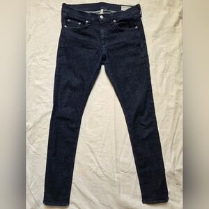 rag & bone Women's Dark Blue Skinny Jeans
